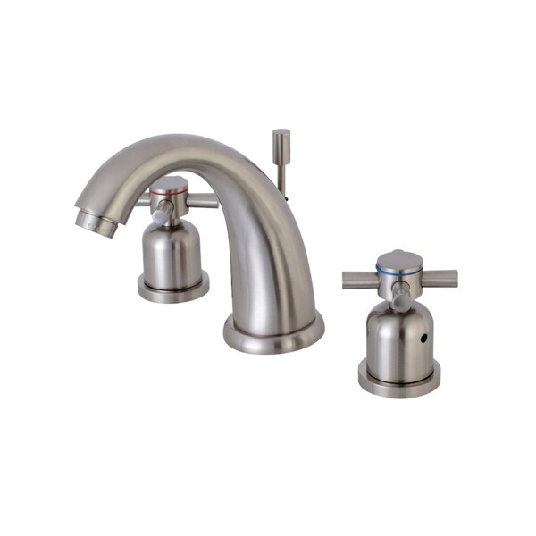 KB8988DX 8" Widespread Bathroom Faucet, Brushed Nickel